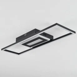 hofstein Plafonnier Vaseux LED Noir, Blanc, 1 lumière