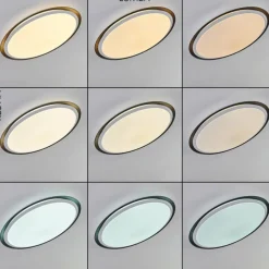 hofstein Plafonnier Vejle LED Blanc, 2 lumières, Changeur de couleurs