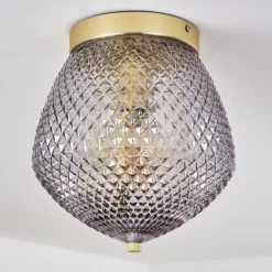 Luminaires Orientaux-hofstein Plafonnier Vera Laiton, 1 lumière