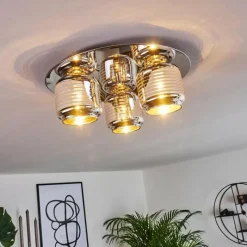 hofstein Plafonnier Verasara Chrome, 3 lumières