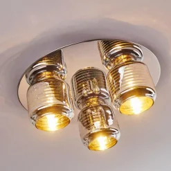 hofstein Plafonnier Verasara Chrome, 3 lumières