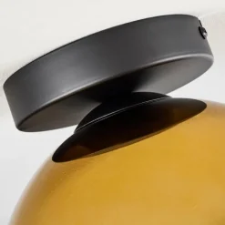 hofstein Plafonnier Verre 20 cm Koyoto Or, Clair, 1 lumière