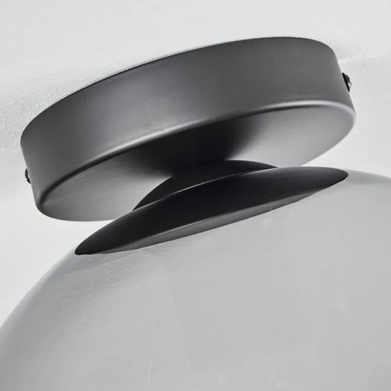 Suspension Verre Fumé-hofstein Plafonnier Verre 25 cm Koyoto Clair, Fumé, 1 lumière