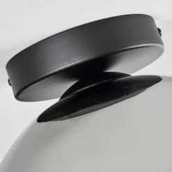 Suspension Verre Fumé-hofstein Plafonnier Verre 25 cm Koyoto Chrome, Fumé, 1 lumière