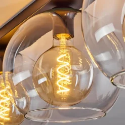 hofstein Plafonnier Verre 25 cm Koyoto Clair, 3 lumières