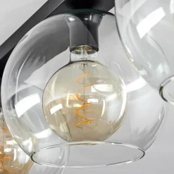 hofstein Plafonnier Verre 25 cm Koyoto Clair, 3 lumières