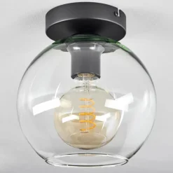 hofstein Plafonnier Verre 20 cm Koyoto Clair, 1 lumière