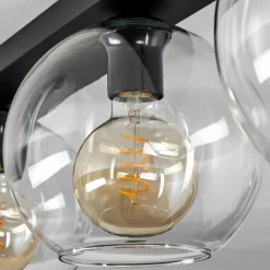 hofstein Plafonnier Verre 20 cm Koyoto Clair, 3 lumières