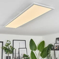 hofstein Plafonnier Vex LED Blanc, 1 lumière, Télécommandes