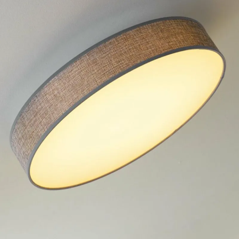 Lampes En Tissu-hofstein Plafonnier Victoria LED Blanc, 1 lumière