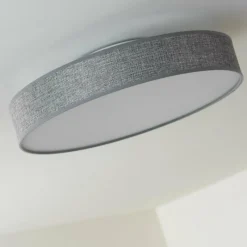 Lampes En Tissu-hofstein Plafonnier Victoria LED Blanc, 1 lumière
