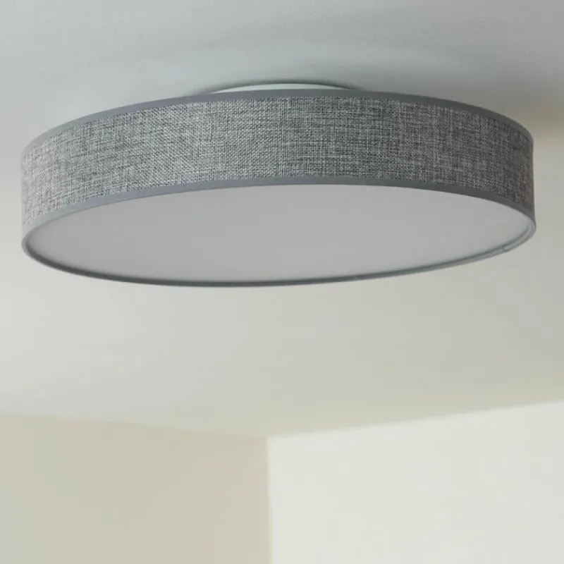 Lampes En Tissu-hofstein Plafonnier Victoria LED Blanc, 1 lumière