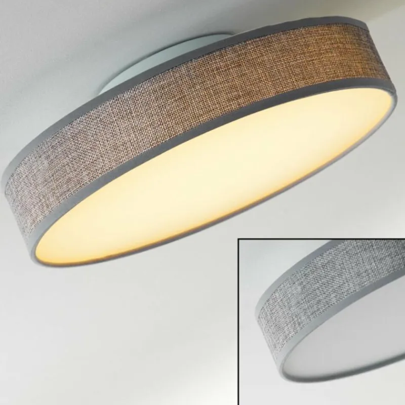 Lampes En Tissu-hofstein Plafonnier Victoria LED Blanc, 1 lumière