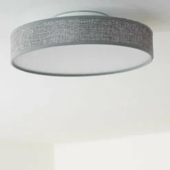 Lampes En Tissu-hofstein Plafonnier Victoria LED Blanc, 1 lumière