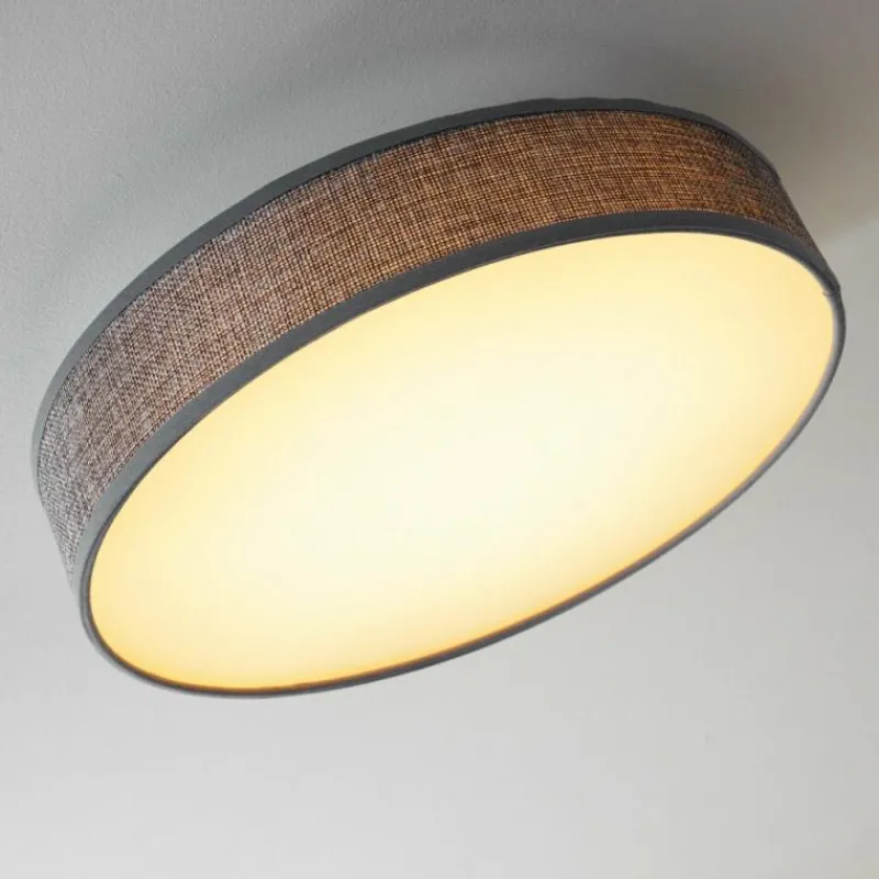 Lampes En Tissu-hofstein Plafonnier Victoria LED Blanc, 1 lumière