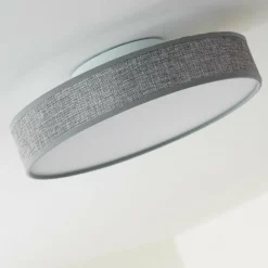 Lampes En Tissu-hofstein Plafonnier Victoria LED Blanc, 1 lumière