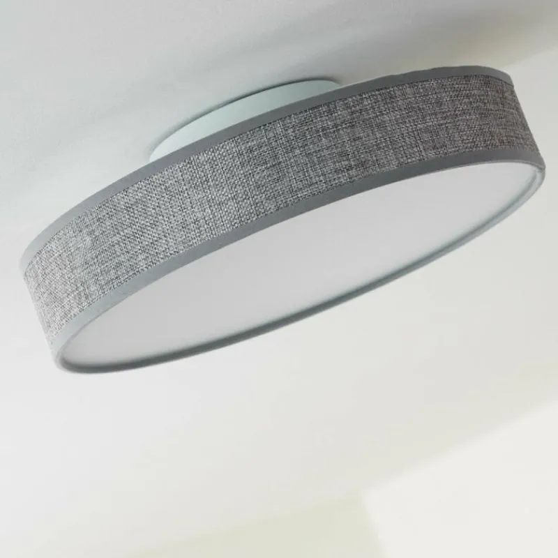 Lampes En Tissu-hofstein Plafonnier Victoria LED Blanc, 1 lumière