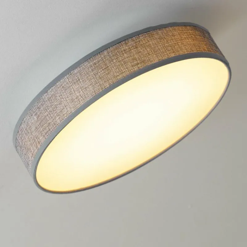 Lampes En Tissu-hofstein Plafonnier Victoria LED Blanc, 1 lumière