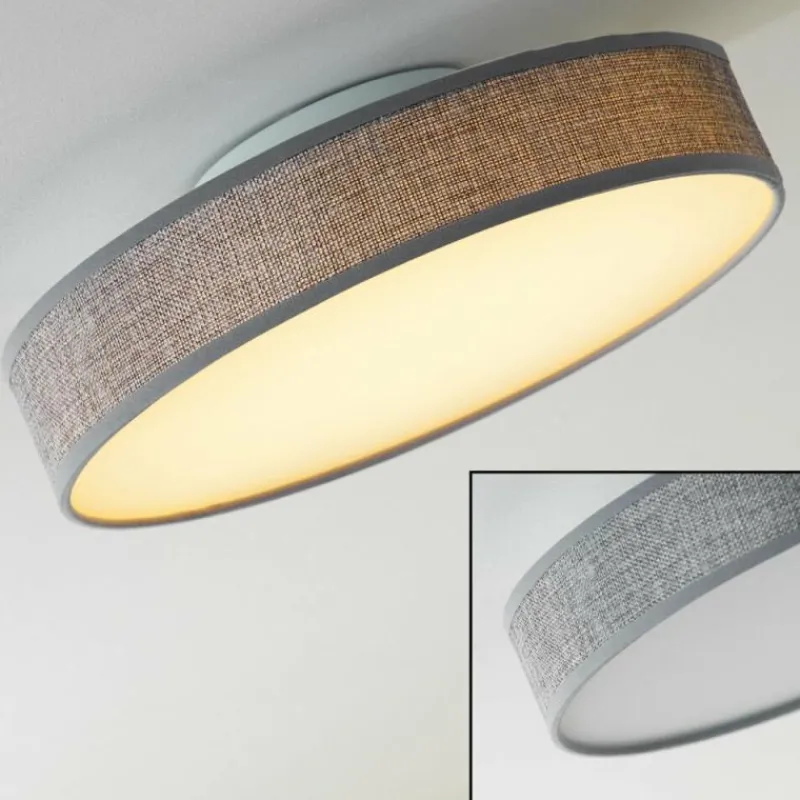 Lampes En Tissu-hofstein Plafonnier Victoria LED Blanc, 1 lumière