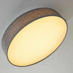Lampes En Tissu-hofstein Plafonnier Victoria LED Blanc, 1 lumière