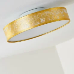 Lampes En Tissu-hofstein Plafonnier Victoria LED Blanc, 1 lumière