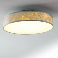 Lampes En Tissu-hofstein Plafonnier Victoria LED Blanc, 1 lumière