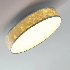 Lampes En Tissu-hofstein Plafonnier Victoria LED Blanc, 1 lumière