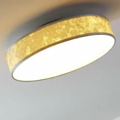 Lampes En Tissu-hofstein Plafonnier Victoria LED Blanc, 1 lumière