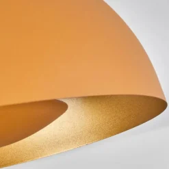 Lampes Dorées-hofstein Plafonnier Vivian Ocre, 1 lumière