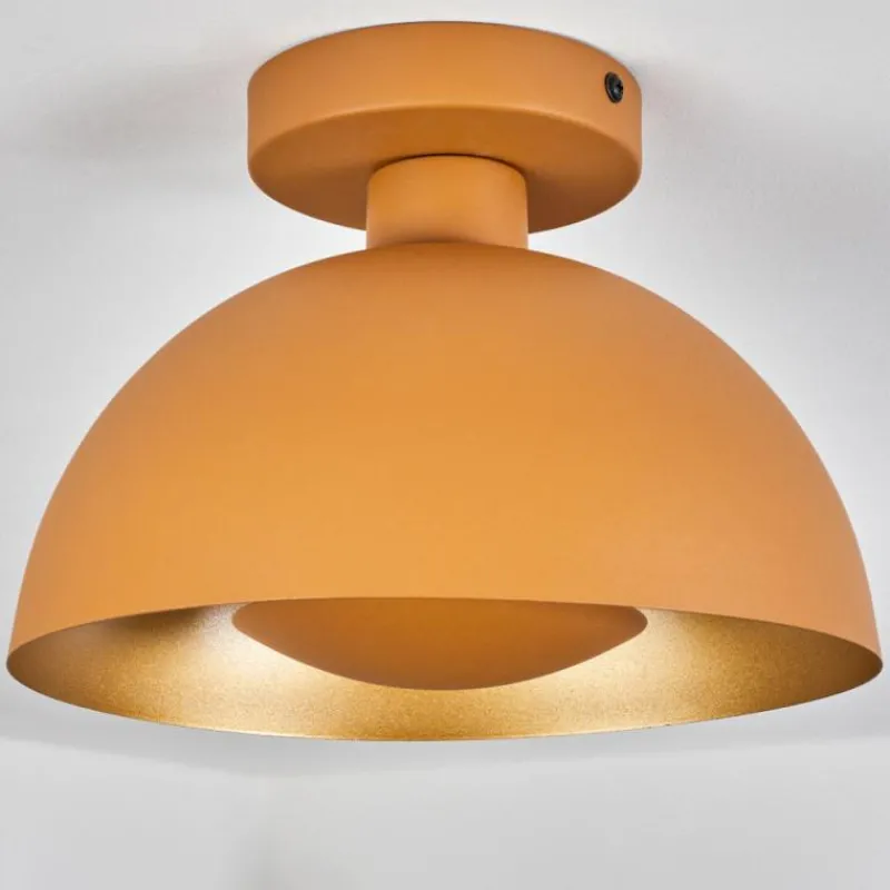 Lampes Dorées-hofstein Plafonnier Vivian Ocre, 1 lumière