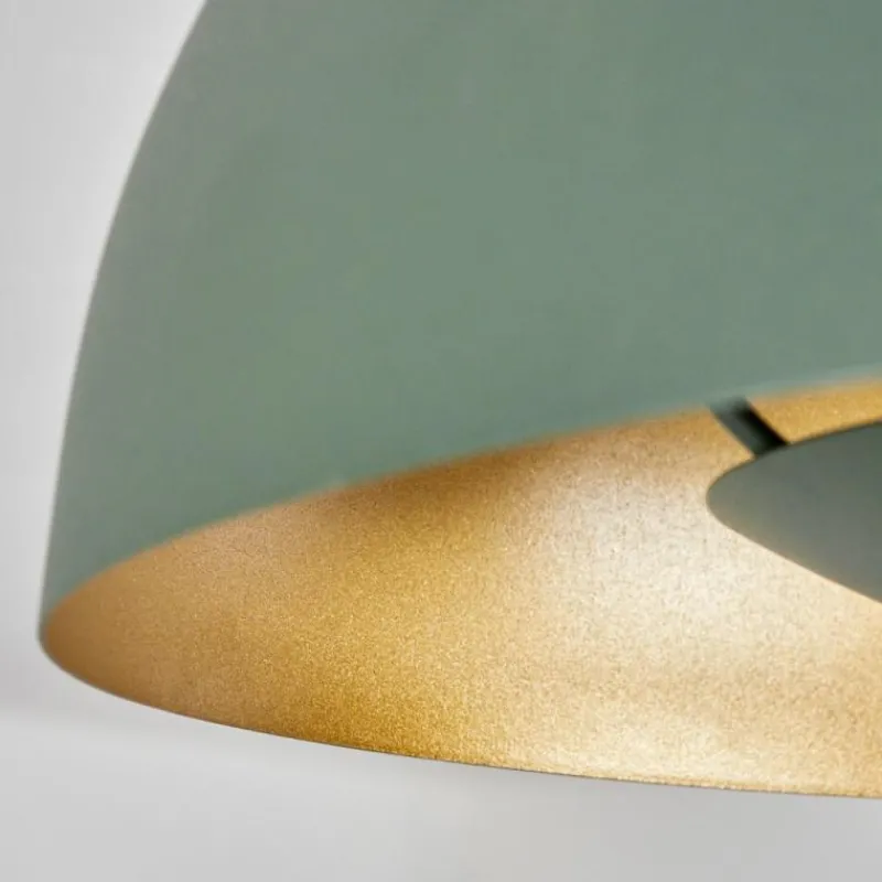 Lampes Dorées-hofstein Plafonnier Vivian Vert, 1 lumière