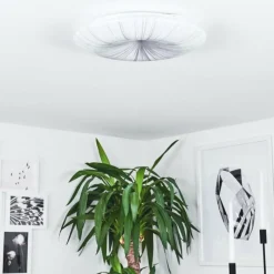 hofstein Plafonnier Vogorno LED Blanc, 1 lumière