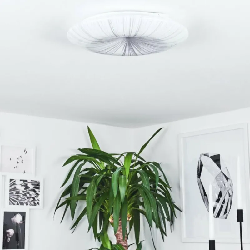 hofstein Plafonnier Vogorno LED Blanc, 1 lumière