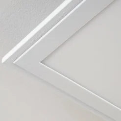 hofstein Plafonnier Voisines LED Blanc, 1 lumière, Télécommandes, Changeur de couleurs