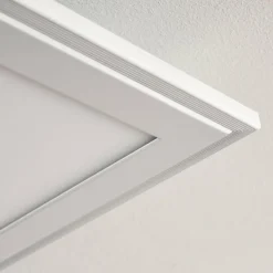 hofstein Plafonnier Voisines LED Blanc, 1 lumière, Télécommandes, Changeur de couleurs