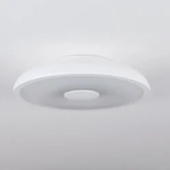 hofstein Plafonnier Vully Blanc, 1 lumière, Changeur de couleurs