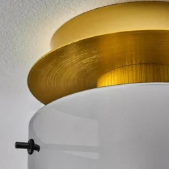 Lampes Dorées-hofstein Plafonnier Vuoltu Or, 1 lumière