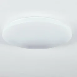 hofstein Plafonnier Weesen LED Blanc, 1 lumière, Détecteur de mouvement