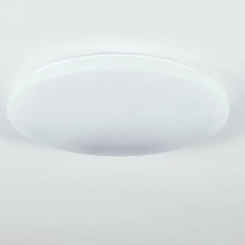 hofstein Plafonnier Weesen LED Blanc, 1 lumière, Détecteur de mouvement