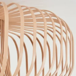 Luminaires Scandinaves-hofstein Plafonnier Wemude Beige, Noir, 1 lumière