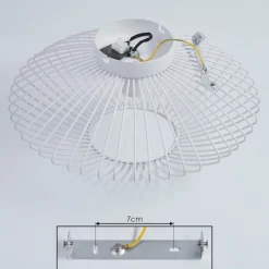 hofstein Plafonnier Wemude Blanc, 1 lumière