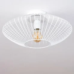 hofstein Plafonnier Wemude Blanc, 1 lumière