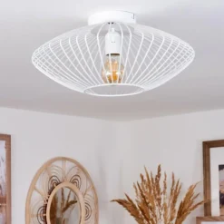 hofstein Plafonnier Wemude Blanc, 1 lumière