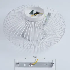 hofstein Plafonnier Wemude Blanc, 1 lumière