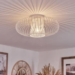 hofstein Plafonnier Wemude Blanc, 1 lumière