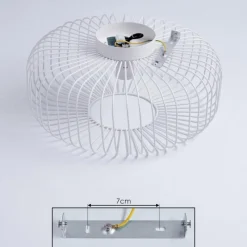 hofstein Plafonnier Wemude Blanc, 1 lumière