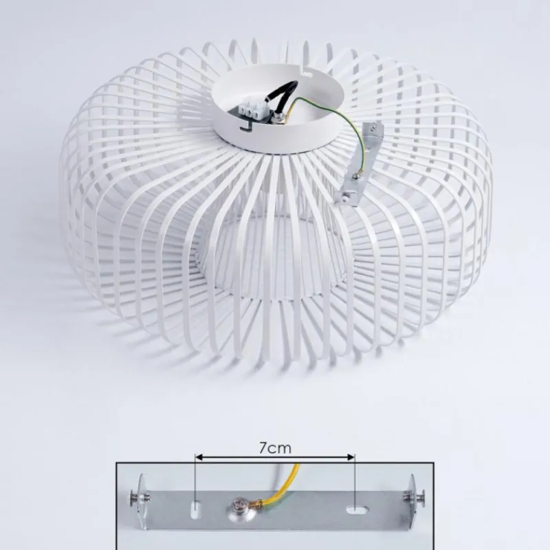 hofstein Plafonnier Wemude Blanc, 1 lumière