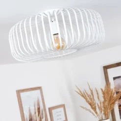 hofstein Plafonnier Wemude Blanc, 1 lumière