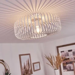 hofstein Plafonnier Wemude Blanc, 1 lumière