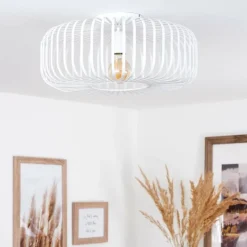 hofstein Plafonnier Wemude Blanc, 1 lumière